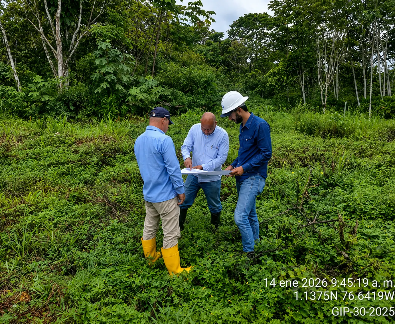 Levantamiento topográfico en Colombia